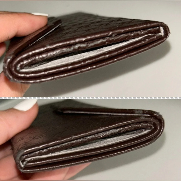 Gucci Guccissima Chocolate Brown Sunglasses Case Cardholder - Picture 16 of 16